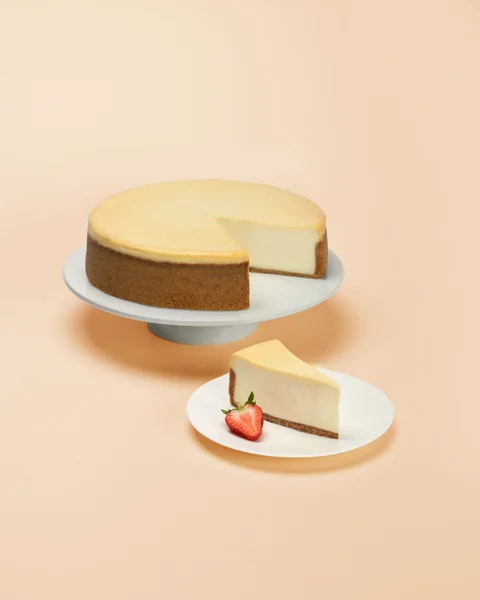 Classic — whole cake and plated slice