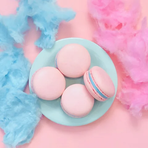 Coveted Cakes Premium Macarons — Cotton Candy flavour