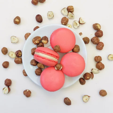 Coveted Cakes Premium Macarons — Hazelnut flavour